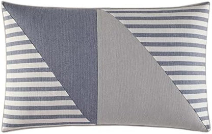 Nautica - Euro Sham, Stylish Home Decor With Hidden Zipper Closure (Fairwater Blue, 26" X 26")