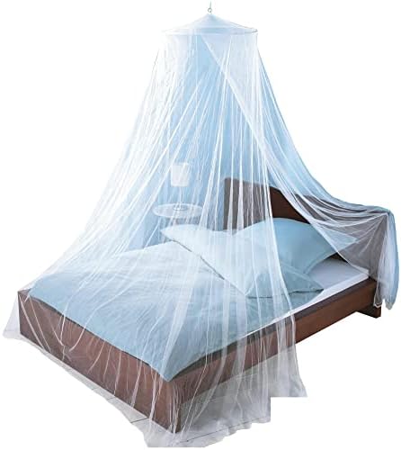  Just Relax Decorative Elegant Bed Net Canopy Set Including Full Hanging Kit, Ideal For Indoors Or Outdoors, Intended For Covering Beds, Cribs, Hammocks (Yellow, Twin/Full)