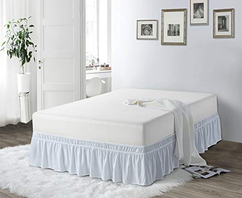  E Moocci FBA_B01MXWGE6S Bed Shirts, White, 72 Count
