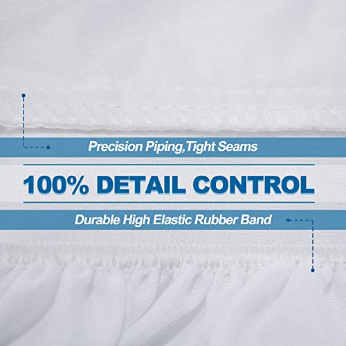  Waterproof Mattress Protector King, Microfiber