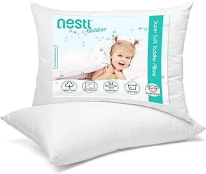  Bed Pillows For Sleeping - Down Alternative Sleep Pillows King Size Set Of 2-100% Cotton Pillow With Polyester Fiber Filling - Soft And Fluffy Pillow 20x 36 Inches