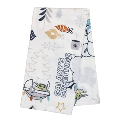 Disney Marvel Spidey And His Amazing Friends Blue, Red And White Spidey Team Super Soft Toddler Blanket