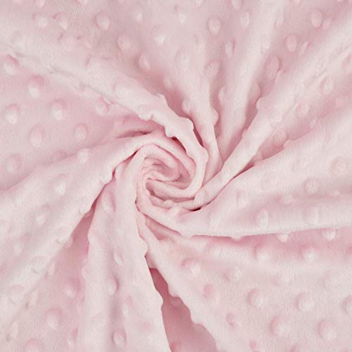  Baby Blanket For Girls Super Soft Double Layer Minky With Dotted Backing, Elegant Receiving Blanket With Pink Floral Multicolor Printed Blanket 30 X 40 Inch(75x100cm), Navy Blue