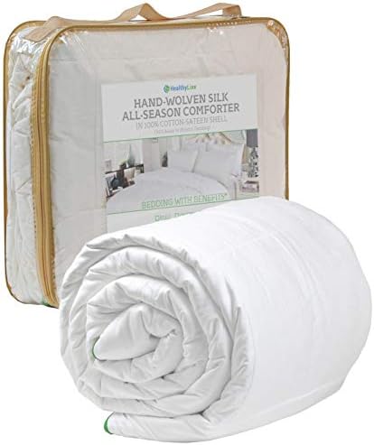  HealthyLine Camel Wool Filled Winter Comforter, Extra Weight – 450 GSM In 100% Down-Proof Cotton 233TC (Full Size: 89″ X 67″)