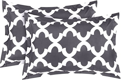  Utopia Bedding Queen Comforter Set (Grey) With 2 Pillow Shams - Bedding Comforter Sets - Down Alternative Comforter - Soft And Comfortable - Machine Washable