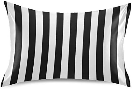  Three Horses Run Satin Pillowcase For Hair And Skin With Envelope Closure, Soft And Cozy, Wrinkle Fade Resistant Satin Pillowcase Size Standard 20x26in