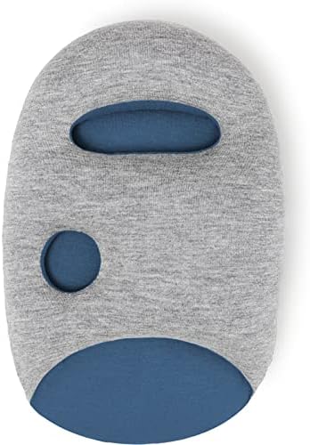  OSTRICH PILLOW MINI Travel Pillow For Airplane Head Support - Travel Accessories For Hand And Arm Rest, Power Nap On Flight And Desk - Sleepy Blue