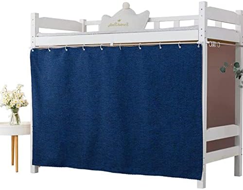  Qubanda Dorm Home Solid Thicken Bunk Blackout Bed Curtains Cloth Bed Canopy Students Single Sleeper，2panel