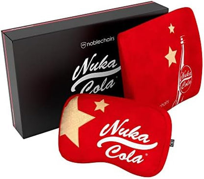  Noblechairs Memory Foam Lumbar-Support Pillow, Office And Gaming-Chair Cushion Set - Fallout 25th Anniversary Edition