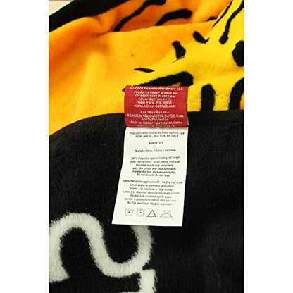  Peanuts Multicolor Character Grid Fleece Throw Blanket - 45 X 60 Inches | Soft And Cozy Blanket