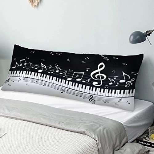  100 Dollar Bills Body Pillow Cover Funny USA Cash Current Money Us Dollars Long Pillow Case Protector With Zipper Rectangle Soft Large Pillow Cases Covers For Bedding,Couch,Sofa,Home Gifts 20"x54"