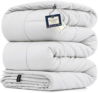 BELADOR Queen Comforter All-Season Duvet Insert Queen Size Bed Comforter - Down Alternative Comforters, Mid-Plush Lightweight Comforter, Box Quilted Siliconized Fiberfill Oeko-Tex Hotel Comforter
