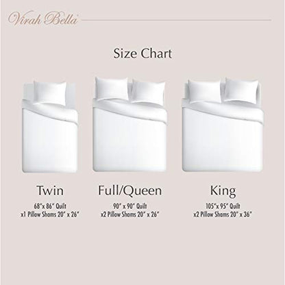  Quilt Bedding Set Printed Lightweight Reversible Quilt With Matching Pillow Shams - Cozy & Beautiful Lodge-Themed Bedding