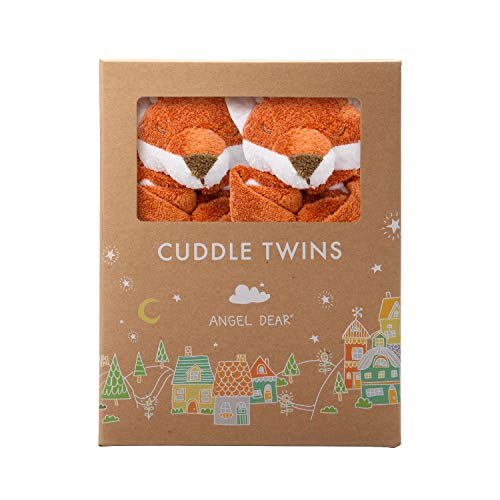  Angel Dear Cuddle Twins Blankie, New Pink Bunny