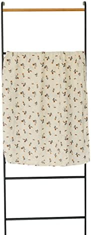  Mebie Baby Daisy Dream Muslin Swaddle, Modern And Neutral Swaddle Blanket For Baby Girl Or Boy, Soft Baby Blankets, Newborn Swaddle Blanket, 0-3 Month, Comfy Wrap, Baby Essentials & Gifts