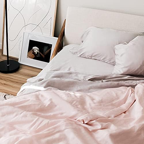  100% Eucalyptus Lyocell Duvet Cover With Corner Ties - Protects And Covers Your Comforter/Duvet Insert, Silky Soft, Cool-to-The-Touch, Naturally-Dyed (White, Full/Queen)