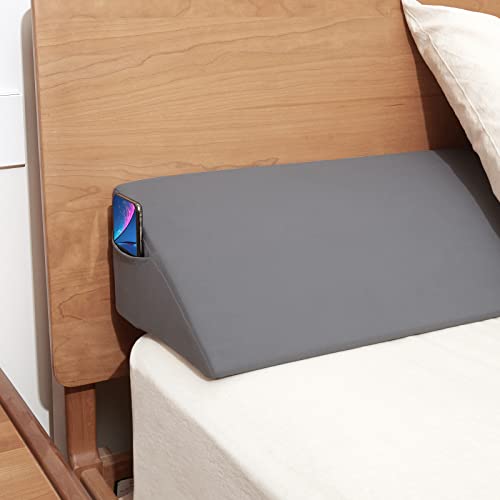  King Size(76"x10"x6") Bed Wedge Pillow, Bed Gap Filler, Mattress Wedge, Headboard Pillow Fill The Gap (0-7") Between Your Headboard And Mattress