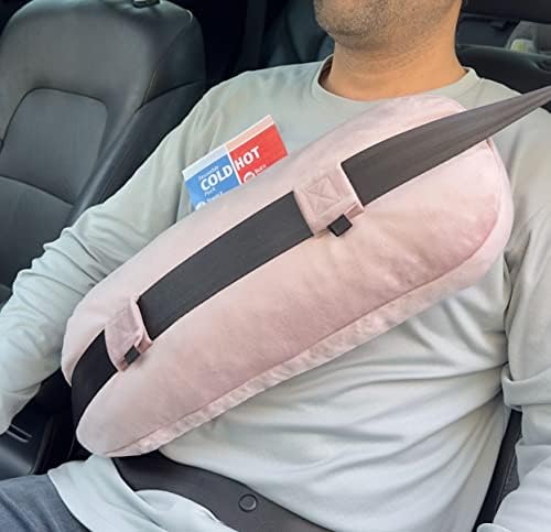 GENERIC KoaLovee Mastectomy Pillow,Zipper Pocket Seat Belt Pillow For Mastectomy/Hysterectomy Post Surgery Pad, Tummy Tuck Heart Surgery C-Section Recovery Chest Support Cushion (Pink, L/XL)