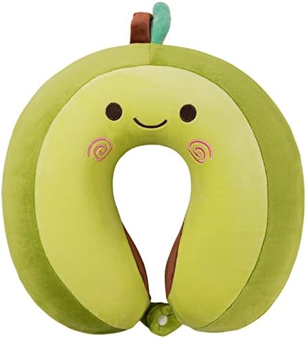  CHDN Travel Pillow Cute Comfortable&Washable Neck Pillow For Airplane Travel Office(Drak Blue)