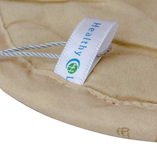  HealthyLine Camel Wool Filled Winter Comforter, Extra Weight – 450 GSM In 100% Down-Proof Cotton 233TC (Full Size: 89″ X 67″)