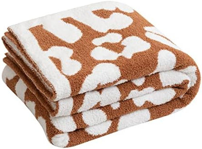  Throw Blanket With Checkerboard Plaid- Cozy Breathable All Seasons Soft Checkered Blanket Gingham Home Decor For Couch And Bed -Throw Size 51"x63",Light Khaki