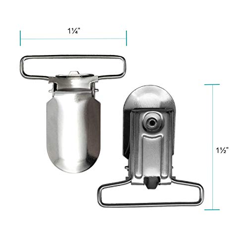  20 Pieces Men Suspender Clips Sheet Straps Holder Fasteners Clips Bed Sheet Clips Fasteners Clips