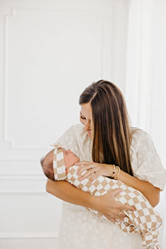  Copper Pearl Large Premium Knit Baby Swaddle Receiving Blanket Rad