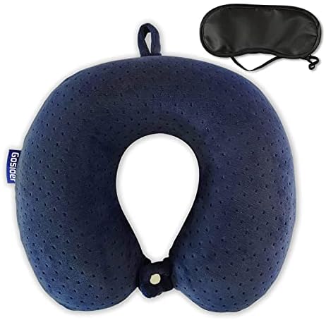 Gosider Neck Pillows For Sleeping Travel Pink Travel Pillow Comfortable U Shape Memory Foam Pillows Neck And Head Support Portable Travel Neck Pillow Suitable For Planes, Trains, Self-Driving Cars
