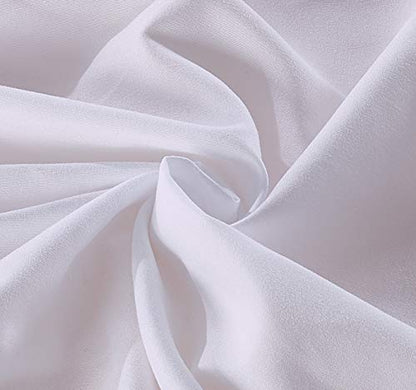  E Moocci FBA_B01MXWGE6S Bed Shirts, White, 72 Count