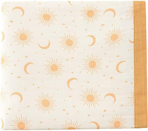  Little Jump Muslin Baby Quilt, Jungle Print Bamboo Muslin Quilt Toddler Blanket - Oversized 47" X 47" - 2 Layers Muslin Crib Blanket For Baby Boy And Girls (Jungle)