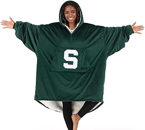  Riginal Quarter-Zip | University Of Florida Logo & Insignia | Oversized Microfiber & Sherpa Wearable Blanket With Zipper, Seen On Shark Tank, One Size Fits All