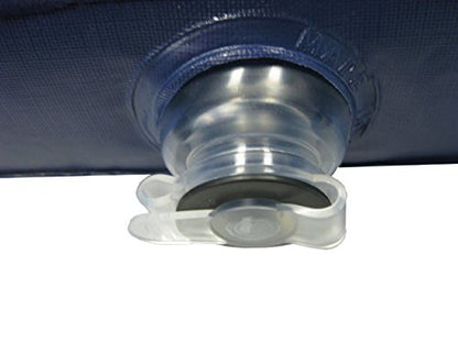  Twin Size Air Mattress (Size:73'x38 X7.5,Navy Blue Color)