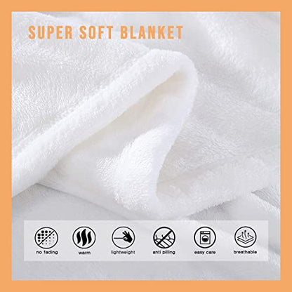  Coffee Blanket Fleece Lightweight Throws Gift For Birthday Christmas Soft Flannel Blankets For All Season Bed Sofa King-90"x120"