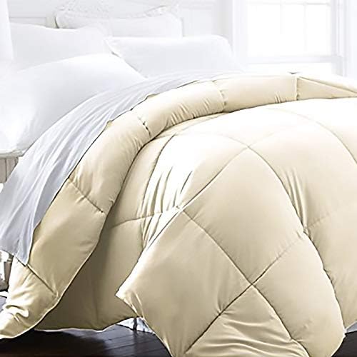  Hotel Collection King/Cal King Size Comforter - 1600 Series Down Alternative Home Bedding & Duvet Insert -Black