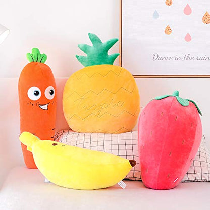  Lazada Kids Pillows Plush Banana Pillows Stuffed Super Soft Toys Throw Pillows Fruit Design Decoration Gifts 18"…