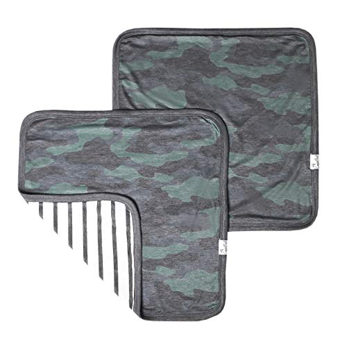  Copper Pearl 3-Layer Knit Security Blanket Set Sized 16" X 16" 2-Pack Chip