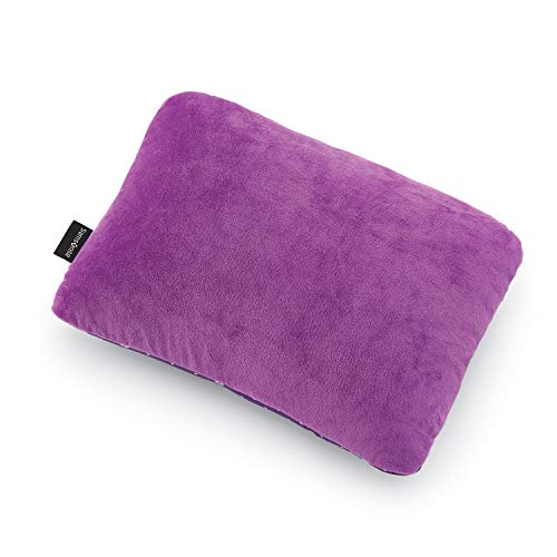  Samsonite 2-in-1 Magic Travel Pillow, Purple/Dots, One Size