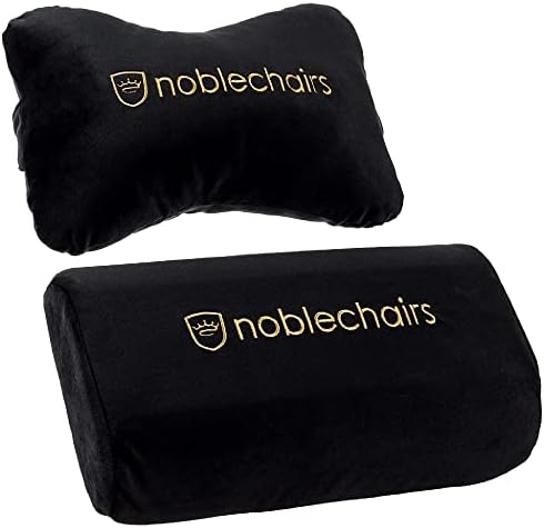  Noblechairs Memory Foam Lumbar-Support Pillow, Office And Gaming-Chair Cushion Set - Fallout 25th Anniversary Edition
