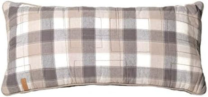  Throw Pillow - Smoky Cobblestone Contemporary Decorative Throw Pillow With Patchwork Pattern - Square