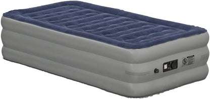  Kellos 18 Inch Air Mattress With ETL Certified Internal Electric Pump And Carrying Case - Twin
