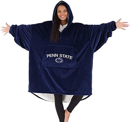  Riginal Quarter-Zip | University Of Florida Logo & Insignia | Oversized Microfiber & Sherpa Wearable Blanket With Zipper, Seen On Shark Tank, One Size Fits All