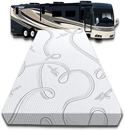  4" X 28" X 75" Bunk, Soft, Fitted, Zippered Mattress Cover Replacement, Premium Cotton, Waterproof, Non Skid Bottom, Mattress Pad Cover, Mattress Not Included