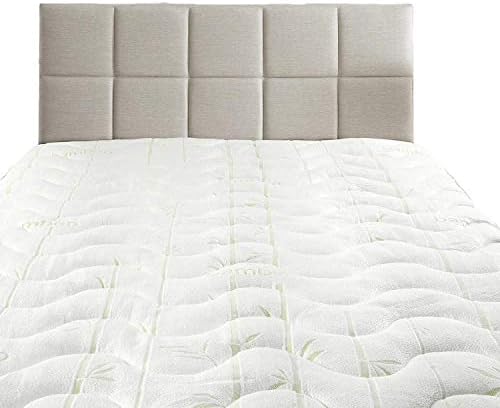  Waterproof Bamboo Jacquard Blend Fitted Topper, Top Split King Mattress Pad By Royal Hotel