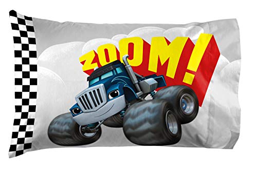  Nickelodeon Blaze Fast Track 3 Piece Twin Sheet Set, 39" X 75"