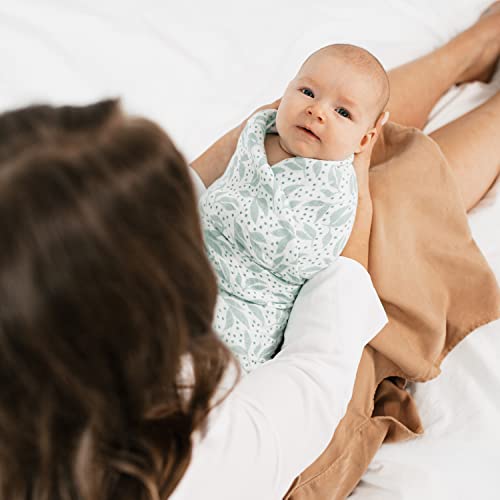  Aden + Anais Essentials Swaddle Blanket, Muslin Blankets For Girls & Boys, Baby Receiving Swaddles, Newborn Gifts, Infant Shower Items, Toddler Gift, Wearable Swaddling Set, 4 Pack, Damsel