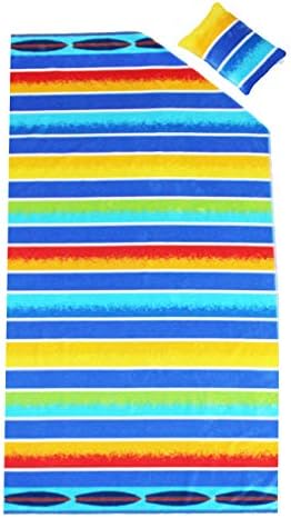  Beach And Pool Pillow | Super Soft, Ultra Comfy, And Colorful Cabana Pillow Shop | 10” X 14” Inches With Removable Insert