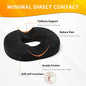  Donut Pillow For Tailbone Pain Memory Foam, Cushion For Tailbone Pain, Butt Cushion For Tailbone Pain, Butt Pillow For Tailbone, Coccyx Cushion, For Hemorrhoids For Car, Truck, Office