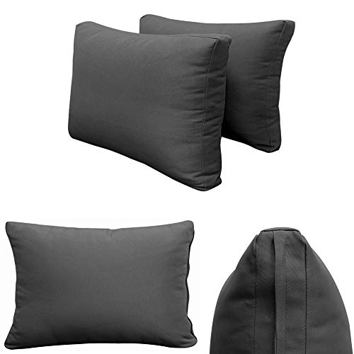  PROLINEMAX |Cover ONLY| Outdoor Style 2 Twin Knife Edge Daybed Mattress Bolster Pillow Fitted Sheet AD003