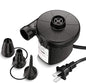  Electric Air Pump For Inflatables,Air Mattress Pump With 3 Nozzles Air Pump For Pool Inflatables(130W)