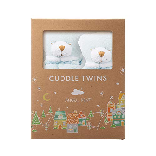  Angel Dear Cuddle Twins Blankie, New Pink Bunny